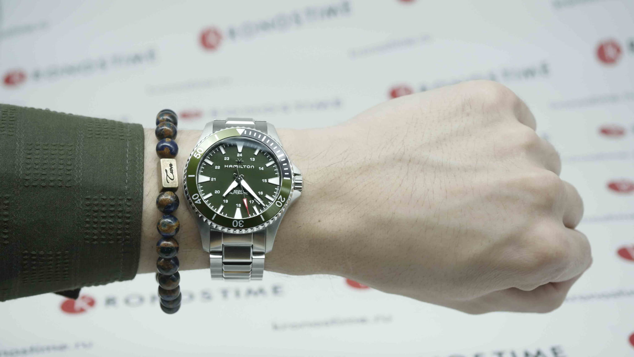 Hamilton Hamilton Khaki Navy Scuba Auto H82375161 швейцария наручные мужские часы заводная головка с логотипом Hamilton